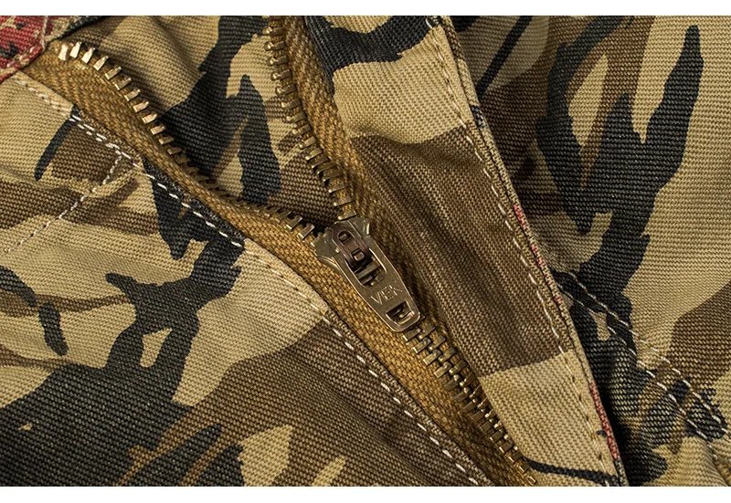 Men's Summer Floral Printed Cargo Shorts