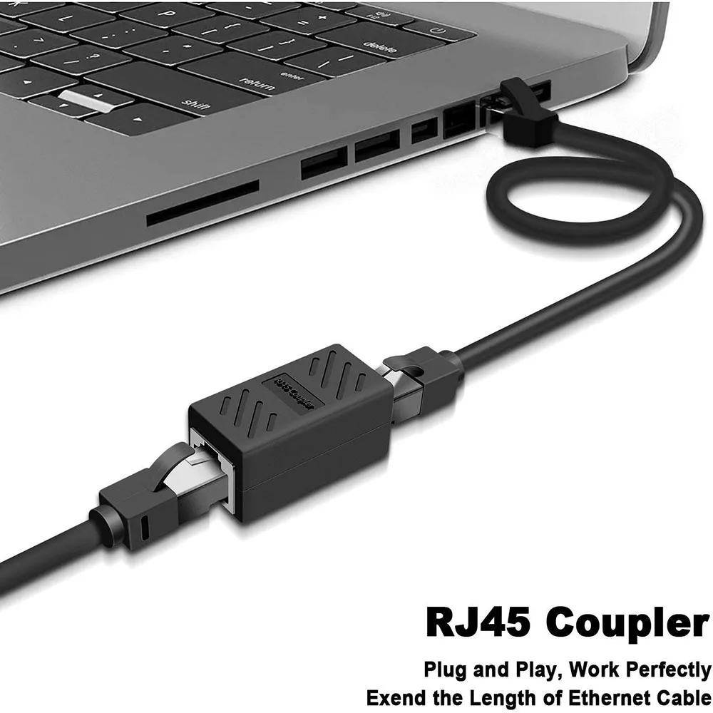 Ethernet כבל מאריך, RJ45 חתול 5 חתול 6 cat6a מצמד, Extender מחבר Ethernet מצמד נקבה לנקבה, , - AliExpress – תמונה 2