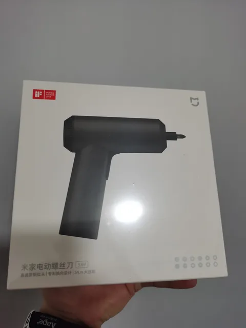 Xiaomi Mijia חשמלי מברג 3.6V 2000mAh 5N.M מומנט מברג חשמלי ביתי עם 12Pcs S2 בורג Bits Mi בית כלים - צבע : with original box