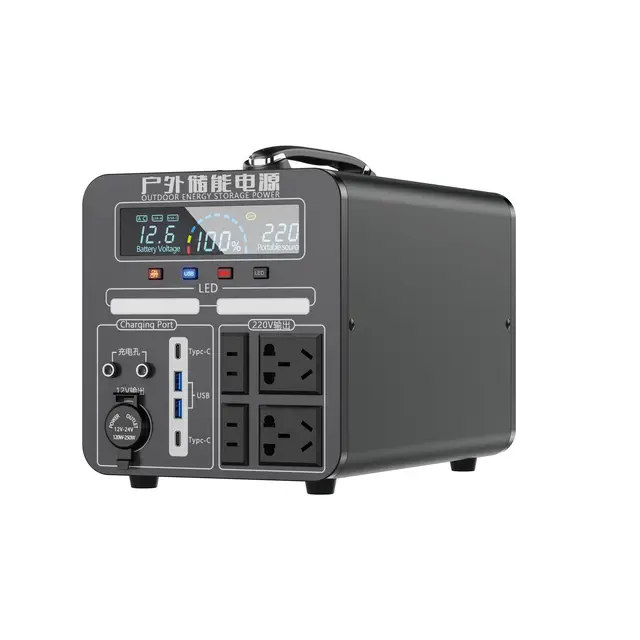 חיצוני כוח סלולרי חיצוני 220v 2000w iarge קיבולת תחנת טעינה ניידת חיצונית מחנאות אחסון אנרגיה חירום - AliExpress 44 - צבע : 2000W 2400WH - ספינות מ : CN - Socket Standard : Universal
