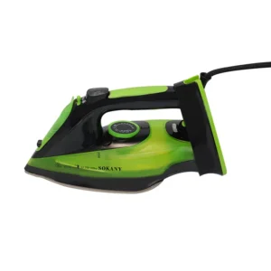 ברזל קיטור כף יד אלחוטית עבור בגדים, בקרת תרמוסטט מתכוונן, ברזל סולחים ללא מקל – צבע : green – תקע סוג : AU